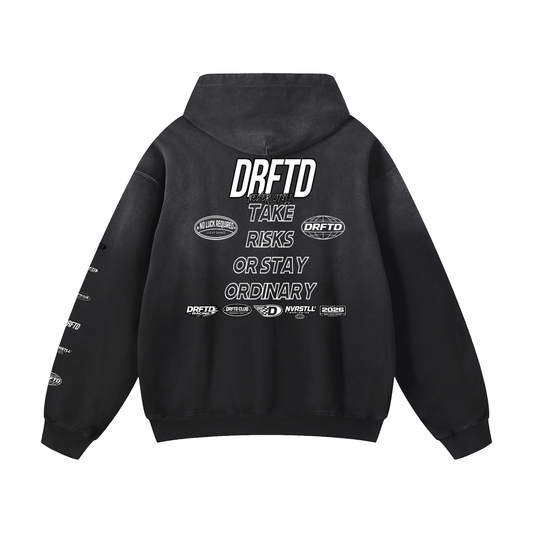 Heavyweight Sunfade DRFTD Oversized Hoodie