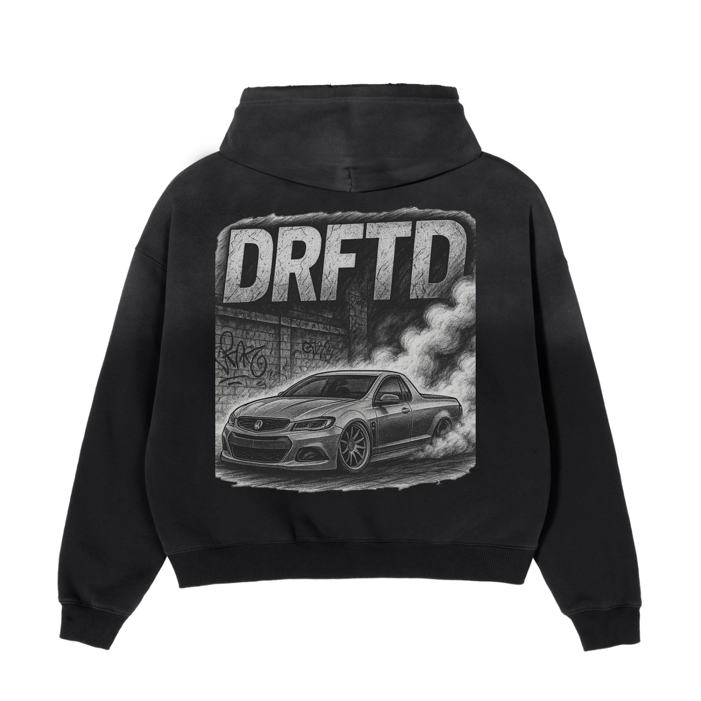 DRFTD Frayed Sunfade Hoodie