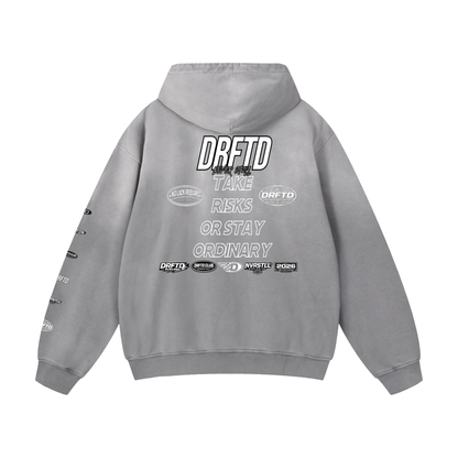 Heavyweight Sunfade DRFTD Oversized Hoodie
