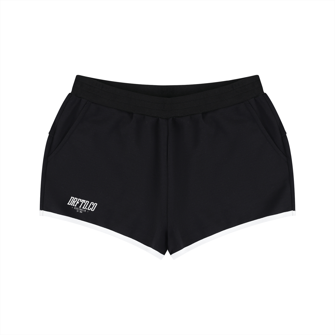 Women's Retro Contrast Binding Shorts