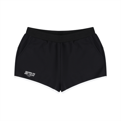 Women's Retro Contrast Binding Shorts