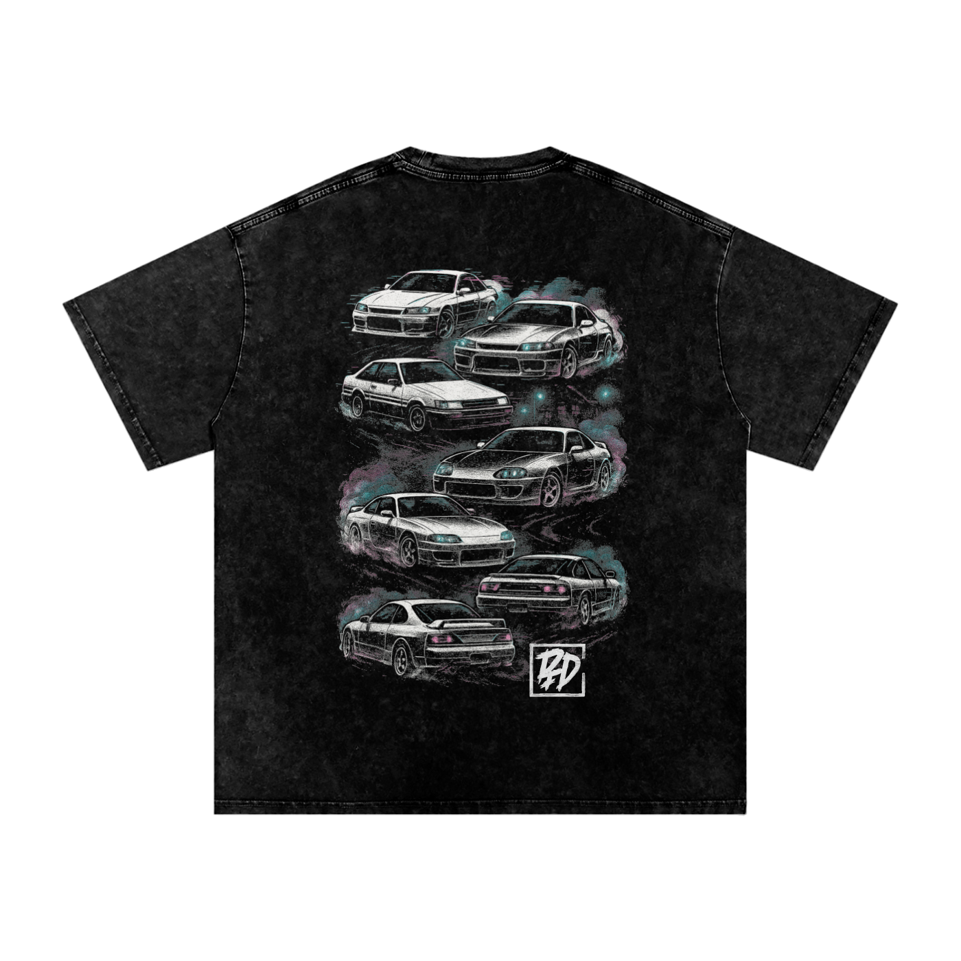 DRFTD Washed Oversized Graphic T-Shirt