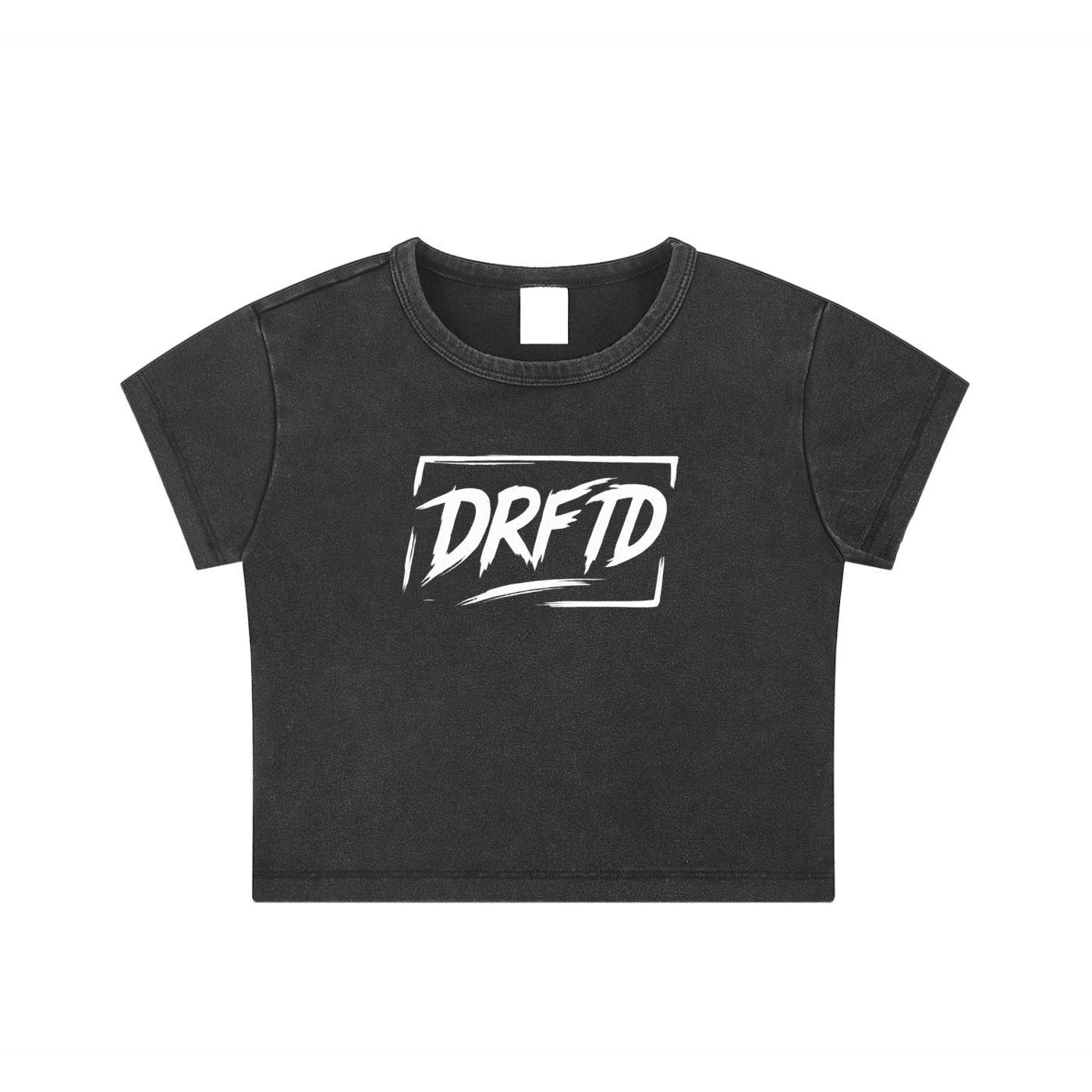 DRFTD Snow Washed Crop Top