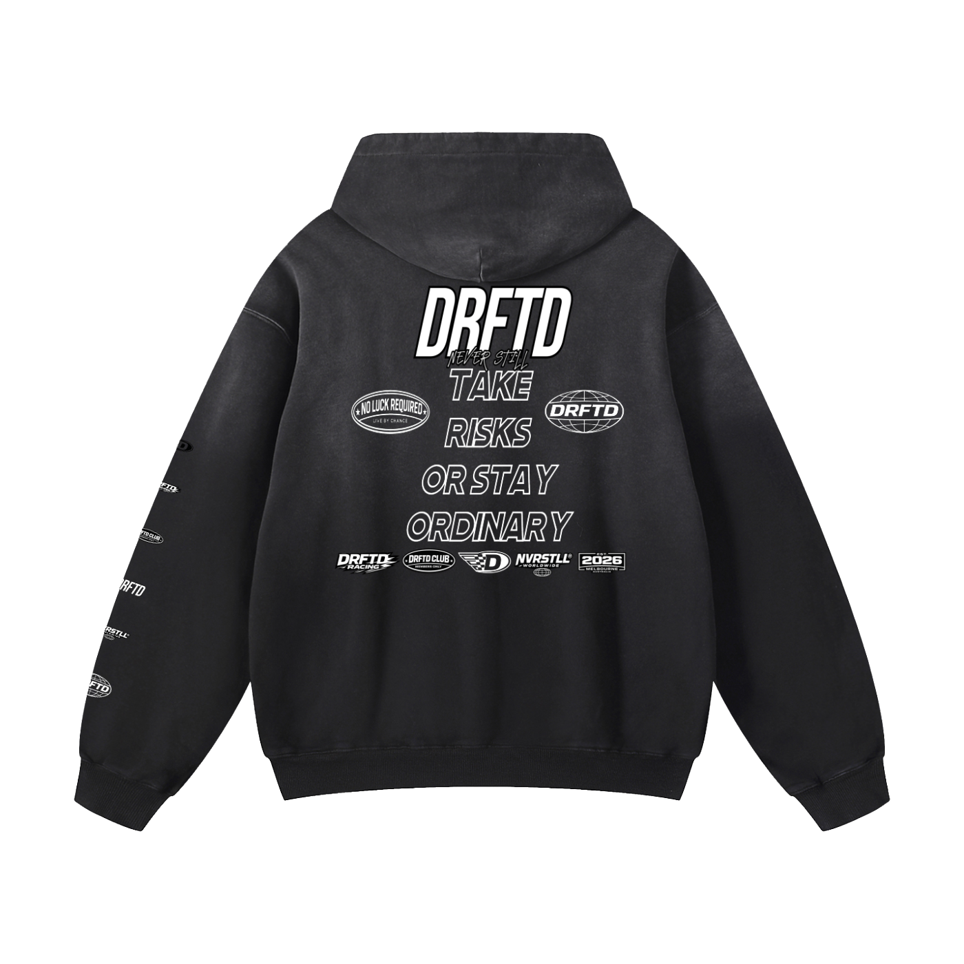 Heavyweight Sunfade DRFTD Oversized Hoodie