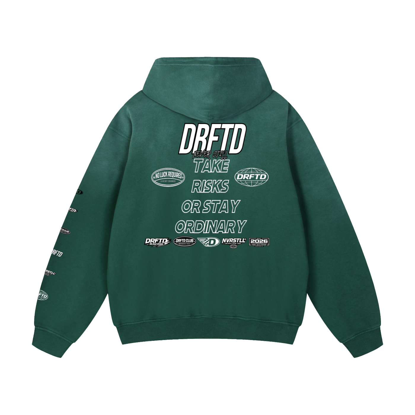 Heavyweight Sunfade DRFTD Oversized Hoodie