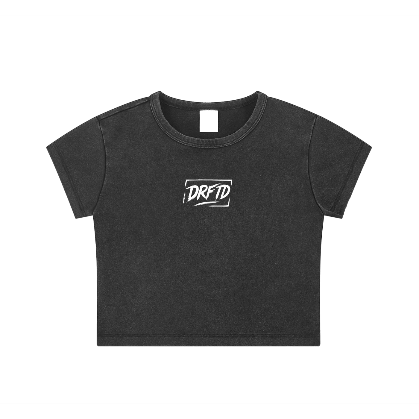 DRFTD Snow Washed Crop Top