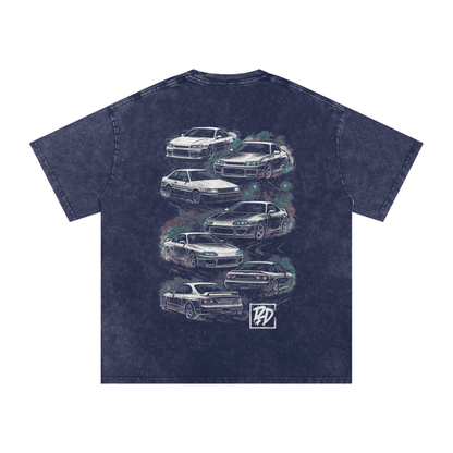 DRFTD Snow Washed Oversized Cotton T-Shirt